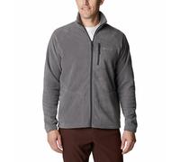 Columbia Sportswear Pile Fast Trek II Full Zip Uomo - Grigio scuro, Logo bianco - Taglia M