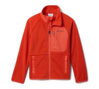 Giacca in pile con zip, FAST TREK Arancione 18 anni - 168 cm Tinta unita
