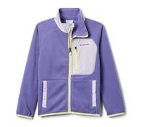 Giacca in pile con zip, FAST TREK Viola 18 anni - 168 cm Tinta unita
