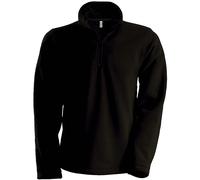 Giacca in pile con zip Kariban Enzo Noir 2XL