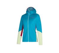 La Sportiva Cosmic Hoody W - felpa in pile - donna Blue/Green/Red XS