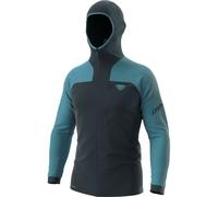 Dynafit Speed Polartec® Hooded - felpa in pile - uomo S Dark Grey/Blue man Polartec Power Grid