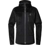 Giacca in pile HAGLOFS Vassi Mid Hood da uomo (nero) XL