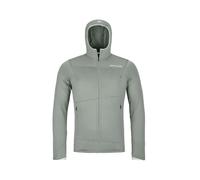 Ortovox - Felpa leggera con cappuccio in lana merino - Fleece Light Hoody M Green Sage per Uomo in Lana Vergine - Taglia M - Verde