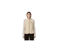 Giacca in pile patagonia retro pile vest beige da donna