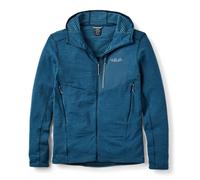 Rab - Pile tecnico leggero e traspirante - Ascendor Light Hoody Tempest Blue per Uomo - Taglia M