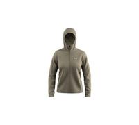 Salewa Puez Rocca Polarlite Hoodie Fleece Verde S Donna