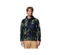 GIACCA IN PILE SHERPA REVERSIBILE WINTER PASS DA UOMO COLLEGIATE NAVY TRACKS
