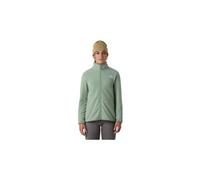 The North Face - Pile con zip da donna - W Glacier Fleece Jacket Slate Moss per Donne - Taglia S - Verde