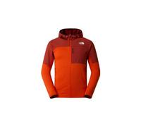 The North Face Giacca con cappuccio Stromgap Polartec Power Grid rosso arancione lava S