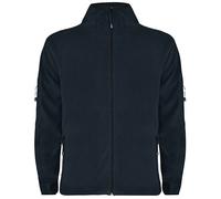 Giacca IN Pile Uomo Micro Colletto Alto 3 Tasche Regolare S - 3XL Roly