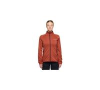 Giacca in pile vaude monviso donna rosso