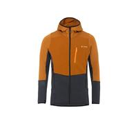 Giacca in pile Vaude Monviso Hooded Grid (silt brown) uomo S