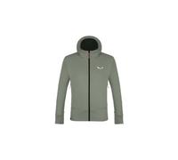 Giacca in polare da uomo salewa puez polarlite hoodie grey