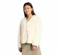 Giacca in sherpa con bottoni Beige L Tinta unita