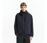 Giacca in sherpa reversibile senza maniche T-Kit Blu M Tinta unita