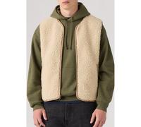Giacca in sherpa, senza maniche, SEACLIFF Beige M Tinta unita
