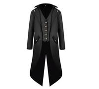 Giacca in Stile Steampunk Costume Cosplay Gotico Halloween Rinascimentale | Frac Tuxedo Cosplay per Uomo Palcoscenico Ballo in Maschera Festa Celebrazione di Ruolo Uso Quotidiano