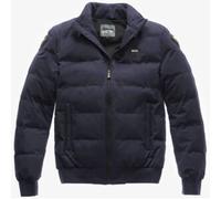 Blauer College Giacca tessile moto, blu, taglia S