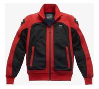 Blauer Easy Air Pro Giacca tessile moto, nero-rosso, taglia M per maschi