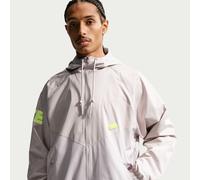 Giacca in tessuto con grafica Nike Windrunner - Uomo - Marrone M