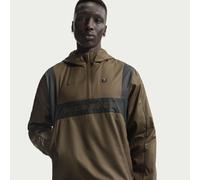 Giacca in tessuto con zip a metà lunghezza Nike Shox - Uomo - Marrone L