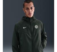 Giacca in tessuto con zip a tutta lunghezza Nike Football Chelsea FC Tech Windrunner - Uomo - Verde XXL