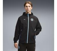 Giacca in tessuto con zip Olympique de Marseille PUMATECH da uomo, Abbigliamento, Nero, M M