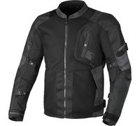 Macna Raddic Camo Giacca tessile moto, nero-multicolore, taglia L per maschi