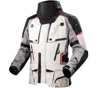 LS2 Helmets Giacca in tessuto Apollo impermeabile Grigio/Nero/Rosso M Uomo