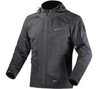 LS2 Bolton Air Giacca tessile da motocicletta impermeabile, nero, taglia 4XL per maschi