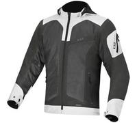 LS2 Bolton Air Giacca tessile da motocicletta impermeabile, grigio-verde, taglia M per maschi
