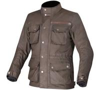 LS2 Liberty Giacca tessile da motocicletta impermeabile, marrone, taglia 4XL per maschi