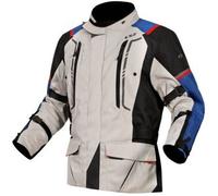 Giacca in Tessuto Ls2 Narvik Blu Nero Grigio Rosso XL