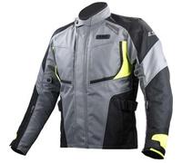 Giacca in Tessuto Ls2 Phase Grigio Nero Giallo 5XL