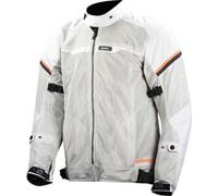 Giacca In Tessuto LS2 Riva Grigio Chiaro H-V Arancio L