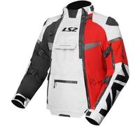 Giacca In Tessuto Ls2 X-Master Nero Grigio Rosso 5XL