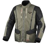 Macna Air Hybrid 2.0 impermeabile Giacca tessile moto, nero-verde, taglia 3XL per maschi