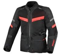 Giacca In Tessuto Macna Captane Nero Rosso M