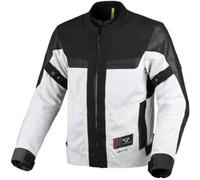 Macna Empire 2.0 impermeabile Giacca tessile moto, nero-grigio, taglia XS per maschi