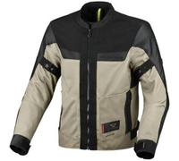 Macna Empire 2.0 impermeabile Giacca tessile moto, nero-beige, taglia 2XL per maschi