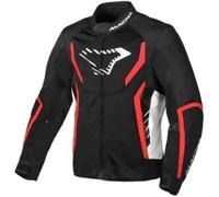 Giacca Moto Macna Grisco Nero/Rosso3XL Nero,Rosso