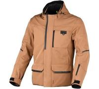 Macna Mondo 2.0, giacca tessile impermeabile XL male Marrone Chiaro