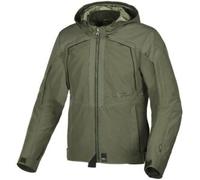 Macna Territor, giacca tessile impermeabile 3XL male Verde Scuro