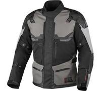 Macna Touros impermeabile Giacca tessile moto, nero-grigio, taglia XL per maschi