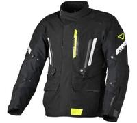 Macna Ultimax 2.0, giacca tessile impermeabile M male Nero/Grigio Scuro/Giallo Fluo