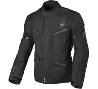 Macna Zastro Solid impermeabile Moto Tessile Giacca, nero, taglia L per maschi
