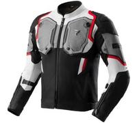 Giacca In Tessuto Rebelhorn Borg II Nero Grigio Rosso 4XL