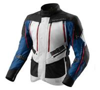 Giacca In Tessuto Rebelhorn Hardy 3.0 Blu Grigio Rosso 7XL