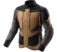 Giacca moto Rebelhorn Hardy 3.0 beige-grigio-rosso S